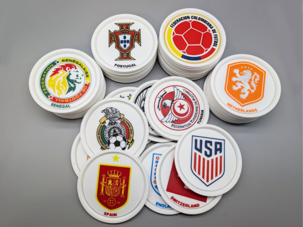 World Cup 2026 Coaster Set – Premium Soccer Fan Edition