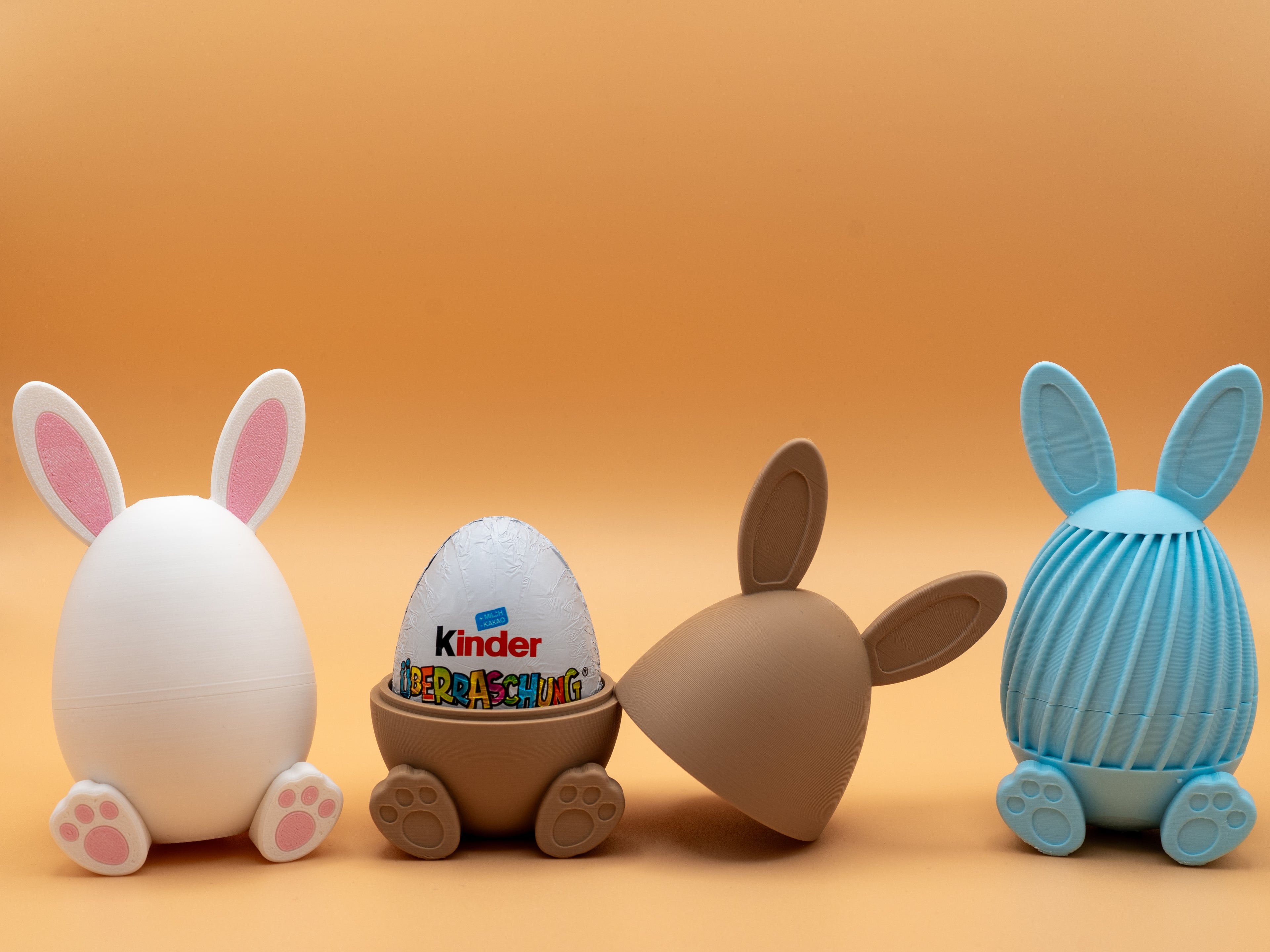 Easter Egg Bunny Holder Multi-Color