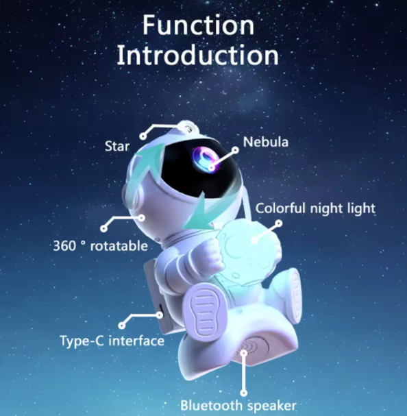Astronaut LED Star Projector